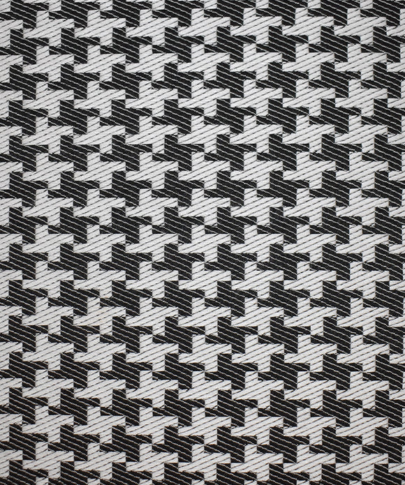 Naturals Fabric 1123 Houndstooth Black